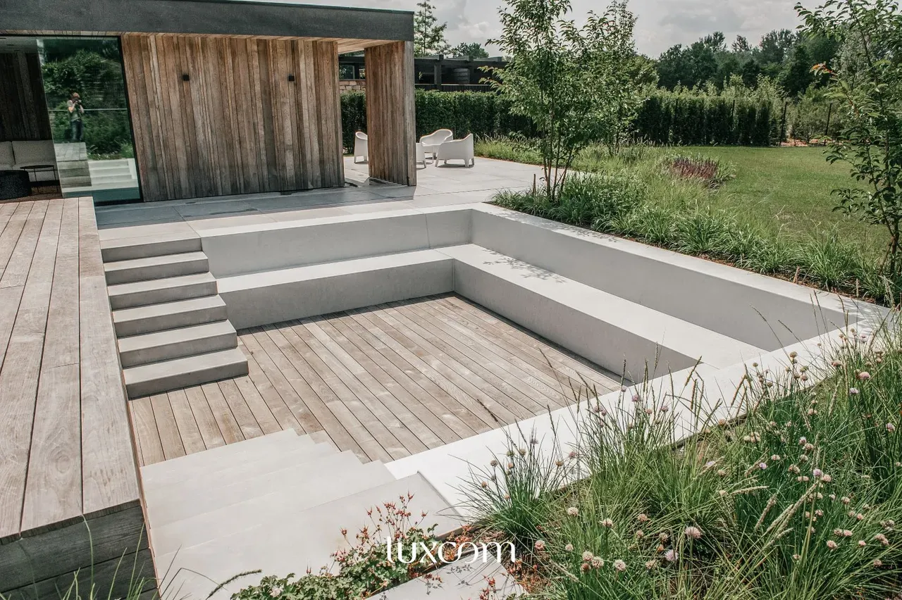 Luxcom tuin ontwerp composiet